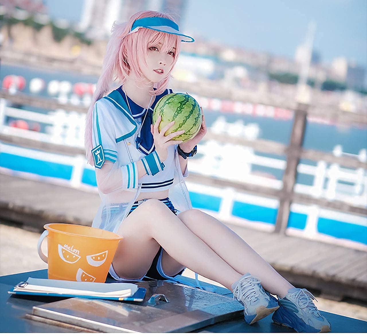 【7/21まで】コスプレ衣装 アークナイツ アンセル(水着) ウィッグ・靴付 Amazon.co.jp: [XIN XIN] アークナイツ 明日方舟アークナイツ